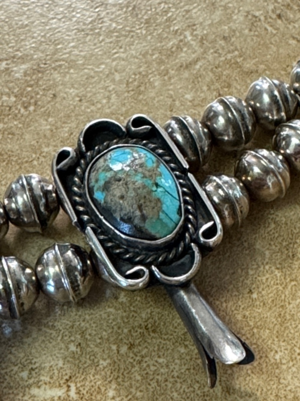 Old Pawn Navajo Station Necklace - Picture 8 of 8
